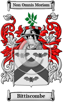 Bittiscombe Family Crest/Coat of Arms