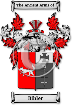 Bihler Family Crest Download (jpg) Legacy Series - 150 DPI
