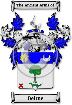 Beirne Family Crest Download (JPG) Legacy Series - 600 DPI