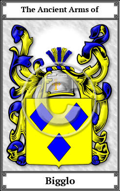 Bigglo Family Crest Download (JPG)  Book Plated - 150 DPI