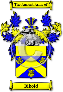 Bikold Family Crest Download (jpg) Legacy Series - 150 DPI