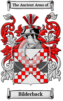 Bilderback Family Crest/Coat of Arms