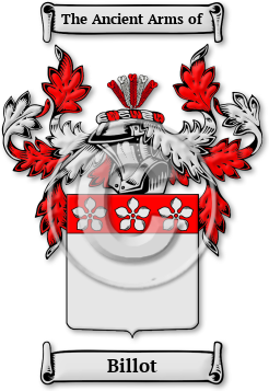 Billot Family Crest Download (jpg) Legacy Series - 150 DPI
