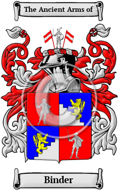 Binder Name Meaning, Family History, Family Crest & Coats of Arms