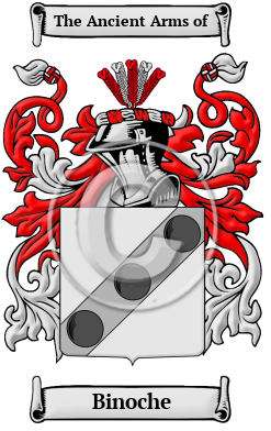 Binoche Family Crest/Coat of Arms