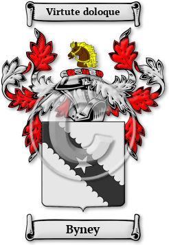 Byney Family Crest Download (JPG) Legacy Series - 600 DPI