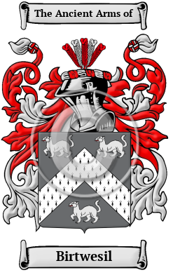Birtwesil Family Crest/Coat of Arms