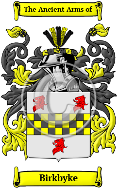 Birkbyke Family Crest/Coat of Arms