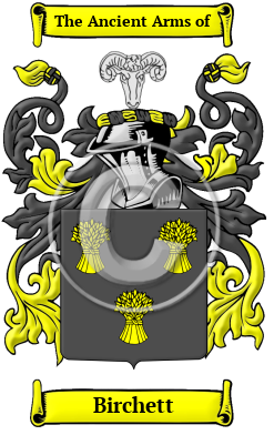 Birchett Family Crest/Coat of Arms