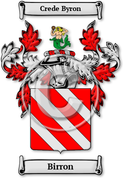 Birron Family Crest Download (jpg) Legacy Series - 150 DPI