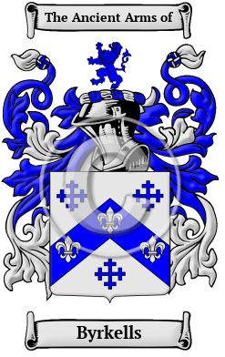 Byrkells Family Crest/Coat of Arms