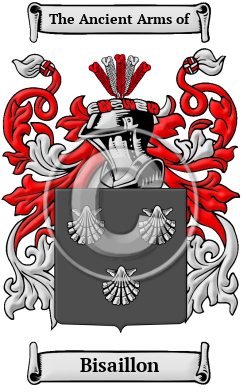 Bisaillon Family Crest/Coat of Arms