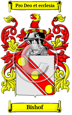 Bishof Family Crest/Coat of Arms