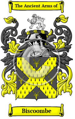 Biscoombe Family Crest/Coat of Arms