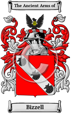 Bizzell Family Crest/Coat of Arms