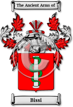 Bissi Family Crest Download (jpg) Legacy Series - 150 DPI