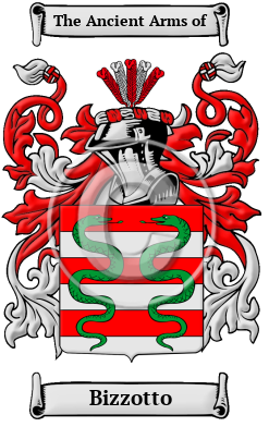 Bizzotto Name Meaning, Family History, Family Crest & Coats of Arms