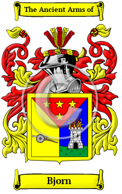 Bjorn Family Crest Download (JPG) Heritage Series - 600 DPI