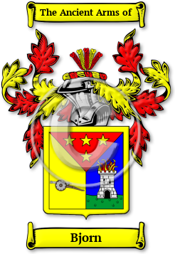 Bjorn Family Crest Download (JPG) Legacy Series - 600 DPI
