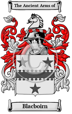 Blacboirn Family Crest/Coat of Arms