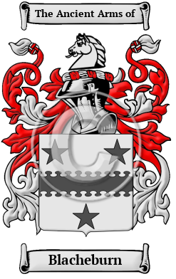 Blacheburn Family Crest/Coat of Arms