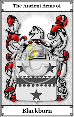 Blackborn Family Crest Download (JPG)  Book Plated - 150 DPI