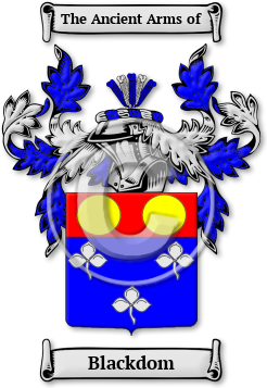 Blackdom Family Crest Download (jpg) Legacy Series - 150 DPI