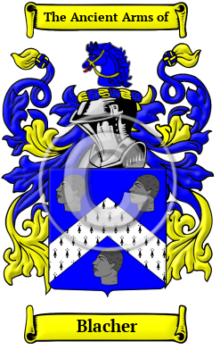 Blacher Family Crest/Coat of Arms