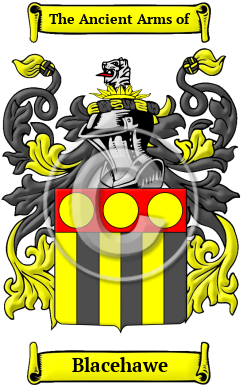 Blacehawe Family Crest/Coat of Arms