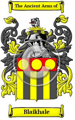 Blaikhale Family Crest/Coat of Arms