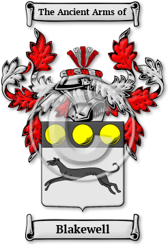 Blakewell Family Crest Download (jpg) Legacy Series - 150 DPI