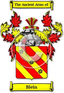 Blein Family Crest Download (JPG) Legacy Series - 600 DPI