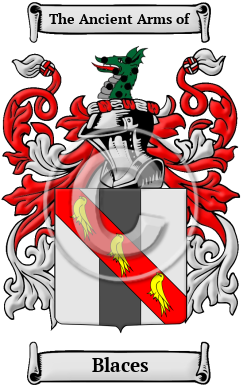 Blaces Family Crest/Coat of Arms