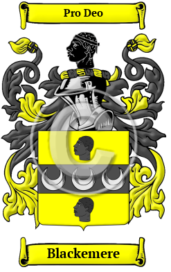 Blackemere Family Crest/Coat of Arms
