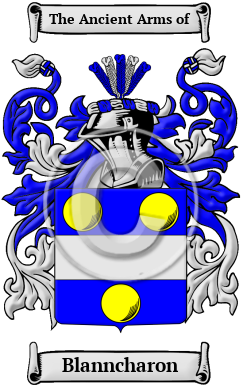 Blanncharon Family Crest/Coat of Arms
