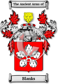 Blanks Family Crest Download (JPG) Legacy Series - 600 DPI