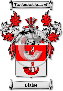 Blaise Family Crest Download (JPG) Legacy Series - 600 DPI