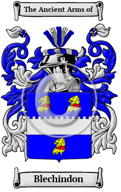 Blechindon Family Crest/Coat of Arms