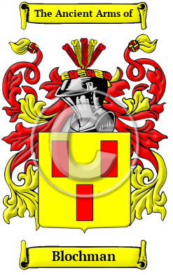 Blochman Family Crest/Coat of Arms
