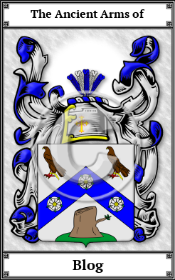 Blog Family Crest Download (JPG) Book Plated - 600 DPI