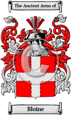 Bloine Family Crest/Coat of Arms