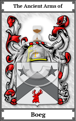 Boeg Family Crest Download (JPG)  Book Plated - 150 DPI