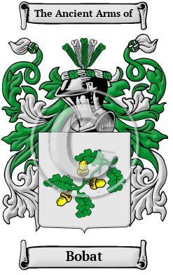 Bobat Family Crest/Coat of Arms