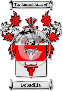Bobadilla Family Crest Download (jpg) Legacy Series - 150 DPI