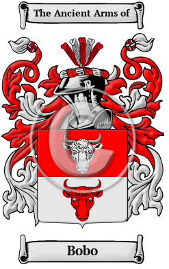 Bobo Family Crest/Coat of Arms