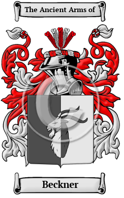 Beckner Family Crest/Coat of Arms