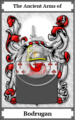 Bodrugan Family Crest Download (JPG) Book Plated - 600 DPI