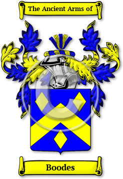 Boodes Family Crest Download (jpg) Legacy Series - 150 DPI
