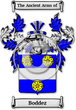 Boddez Family Crest Download (JPG) Legacy Series - 300 DPI