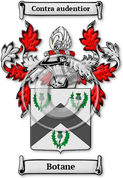 Botane Family Crest Download (JPG) Legacy Series - 600 DPI